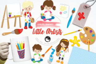 Download +58 Little Artists - Premium Bundle