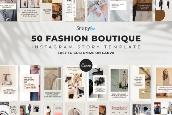 Download Fashion Instagram Canva Story Templates - Story Collection