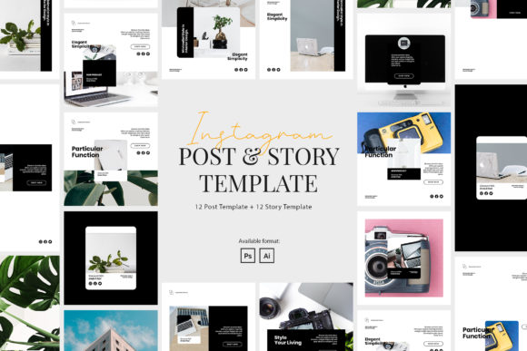 Download Elegant Business Instagram Post &amp; Story - Story Collection